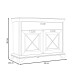 Kommode >Kashmir< in weiß,beige - 123,3x95,9x48,2cm (BxHxT)