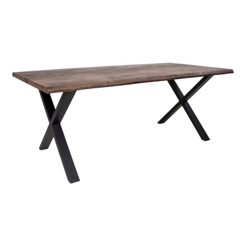Esstisch >Toulon< in Natur, Eiche-Massiv - 95x75x200cm (BxHxT)