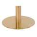 Bartisch >Bolzano< in Weiss, Eiche-Massiv - 70x105x70cm (BxHxT)