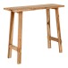 Konsolentisch >Girona< in Natur, Teak - 30x80x90cm (BxHxT)