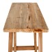 Konsolentisch >Girona< in Natur, Teak - 30x80x90cm (BxHxT)
