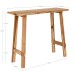 Konsolentisch >Girona< in Natur, Teak - 30x80x90cm (BxHxT)