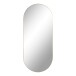 Spiegel >Jersey< in Messing, Stahl, Glas - 80x0,5x35cm (BxHxT)
