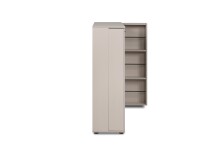 Schuhschrank >Satos< in samt - 100x110x34cm (BxHxT)