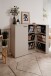 Schuhschrank >Satos< in samt - 100x110x34cm (BxHxT)