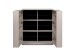 Schuhschrank >Satos< in samt - 100x110x34cm (BxHxT)