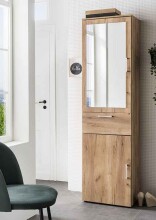 Garderobenschrank >8871-79< in Wotaneiche,...