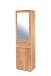 Garderobenschrank >8871-79< in Wotaneiche, Holzwerkstoff - 50x195x32cm (BxHxT)