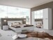 Drehtürenschrank >Anna< in WEISS - 225x208x58cm (BxHxT)