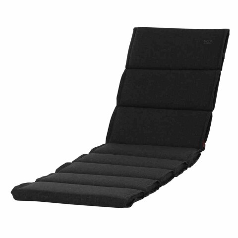 Liegenauflage >Stella< in anthrazit, 100% Polypropylen - 200x6x58cm (BxHxT)