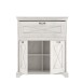 Kommode >Kashmir < in weiß,beige - 123x143,3x48,2cm (BxHxT)