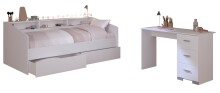 Jugendzimmer-Set >Sleep 46< in Weiss