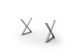 Tischgestell >CALABRIA< (2er-Set) in silber - 73x74x8 (BxHxT)