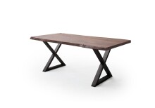 Tischgestell >CALABRIA< (2er-Set) in anthrazit - 73x74x8 (BxHxT)