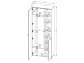 Garderobenschrank >Bari< in Schilfgrün matt - 78x202x38 (BxHxT)