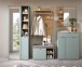 Schuhschrank >Bari< in Schilfgrün matt, MDF, Spannplatte - 78x103x38cm (BxHxT)