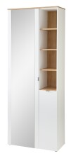 Garderobenschrank >Bari< in Weiß matt, MDF,...