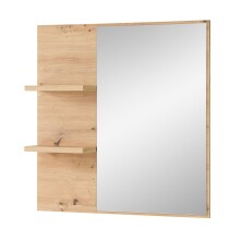 Garderoben-Set >Bari< in Weiß matt, MDF, Spannplatte - 264x202x38cm (BxHxT)