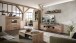 Couchtisch >Bellano< in Viking Oak Dekor, MDF, Spannplatte - 110x41x65cm (BxHxT)