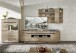 TV-Board >Bellano< in Viking Oak Dekor, MDF, Spannplatte - 205x63x44cm (BxHxT)