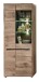 Wohnwand >Bellano< in Viking Oak Dekor, MDF, Spannplatte - 322x202x44cm (BxHxT)