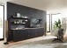 Lowboard >Core< in schwarz supermatt Dekor, MDF, Spannplatte - 240x77x44 (BxHxT)