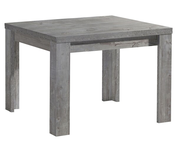 Kulissentisch >Monzi< (ausziehbar) in beton - 80x78x60cm (BxHxT)