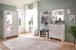 Schuhschrank >Dijon< in Ashgrey Dekor, MDF, Spannplatte - 98x201x38cm (BxHxT)