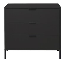 Kommode >Bonnie< in anthrazit matt lack -...