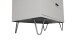 Schubkastenkommode >Bonnie< in kreidegrau matt lack - 119x101x45cm (BxHxT)