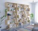 Bücherregal >Athena< in Kanada-Eiche - 80x192x24 (BxHxT)