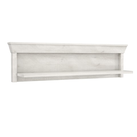 Wandboard >Kashmir< in Pinie Weiss - 122,8x33,8x24,5cm (BxHxT)