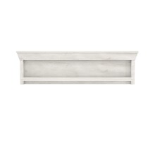Wandboard >Kashmir< in Pinie Weiss - 122,8x33,8x24,5cm (BxHxT)