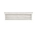 Wandboard >Kashmir< in Pinie Weiss - 122,8x33,8x24,5cm (BxHxT)