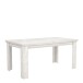 Esstisch >Kashmir< ausziehbar bis 205cm, in Pinie Weiss - 160(205)x75x90cm (BxHxT)