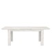 Esstisch >Kashmir< ausziehbar bis 205cm, in Pinie Weiss - 160(205)x75x90cm (BxHxT)
