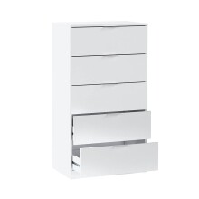 Hochkommode >Chest of drawers< in Artik-Weiß...