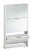 Schuhkipper >Shoe cabinet< weiß glänzend - 60x113x22 (BxHxT)