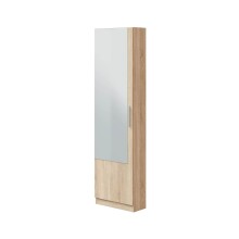 Schuhschrank >Kristal< in Kanada-Eiche - 50x180x22...