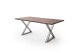 Baumkantentisch >Calabria< in Akazie walnussfarbig - 180x77,5x100 (BxHxT)