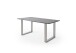 Baumkantentisch >Calabria< in Akazie grau lackiert - 180x76,5x90 (BxHxT)