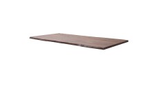 Baumkantentisch >Calabria< in Akazie walnussfarbig - 200x77,5x100 (BxHxT)