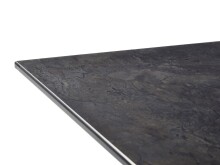 Klapptisch >Boulevard< in Schiefer anthrazit, Polytec® - 120x73x80cm (BxHxT)