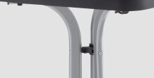 Klapptisch >Boulevard< in Schiefer anthrazit, mecalit®-PRO - 72x85cm (HxD)