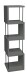 Regal >Sticks< in pine green matt lack - 33x126x33cm (BxHxT)