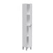 Hochschrank >KONCEPT< in weiß glänzend - 30x182x25 (BxHxT)