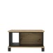 Couchtisch >TRONDHEIM< in Artisan Eiche / Schwarz Eiche  - 80x44,6x55cm (BxHxT)