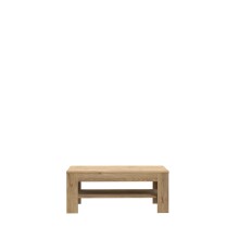 Couchtisch >KILLARNEY< in Mauvella Eiche  - 110x45,5x60cm (BxHxT)