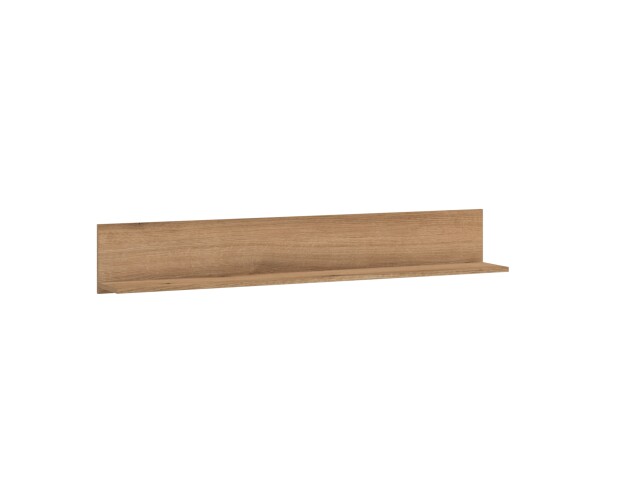 Wandboard >DELAMAR< in COAST EVOKE EICHE DEKOR - 135x22x22cm (BxHxT)