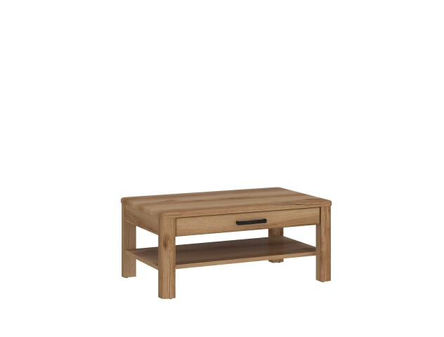Couchtisch >CORTINA< in Grandson Eiche Dekor - 100x45,6x75 (BxHxT)
